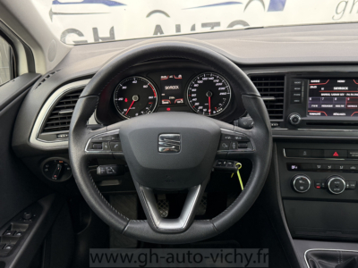 Miniature-image-Seat LEON 1.6 TDI 105 START/STOP I-TECH, 5cv, 5 porte, Blanc, Mise en circulation le 29/07/2014